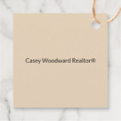 Welkom Thuisgebruiker - Gefeliciteerd Bedankjes Labels (Achterkant)