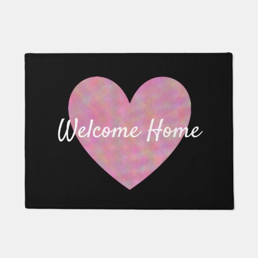 Welkom thuishartingang deurmat (Voorkant)