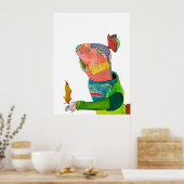 Welkom thuishoningbundel poster (Keuken)