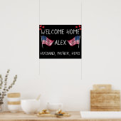 Welkom thuisleger poster (Keuken)