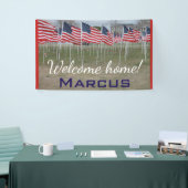 Welkom thuismilitair banner #1 (Beurs)