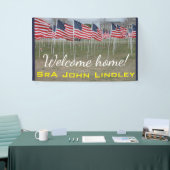 Welkom thuismilitair banner #2 (Beurs)