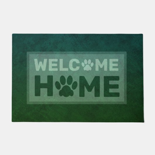 Welkom thuispaden deurmat (Voorkant)