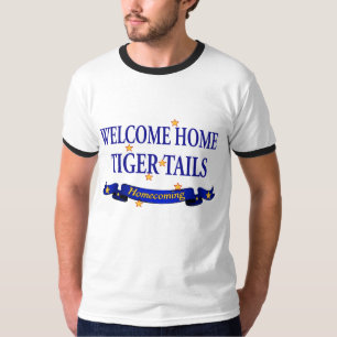 Welkom thuistijgers t-shirt