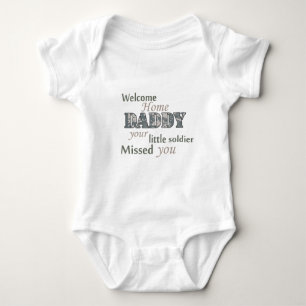 Welkom thuisvader - "Little Soldier" Romper
