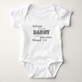 Welkom thuisvader - "Little Soldier" Romper
