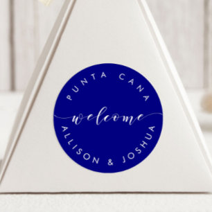 Welkom ticker-Labels voor Welkomstpakketten voor g Ronde Sticker