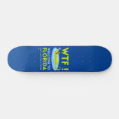 "WELKOM TO FLORIDA" grappig Skateboard (Horizontaal)