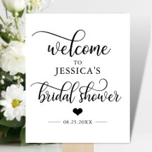 Welkom Vrijgezellenfeest Heart WELCOME SIGN