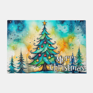 Welkom Vrolijk kerstfeest, iedereen Deurmat