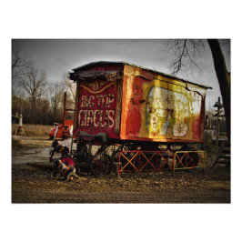 "Welkom Wagon" Foto Afdruk