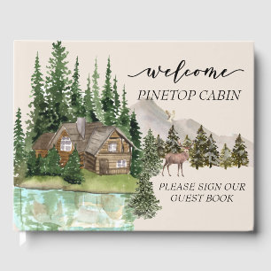 Welkom Watercolor Cabin Huurhuis aan het Meer Gastenboek