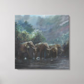 Welkom Waters 1990 Canvas Afdruk (Voorkant)