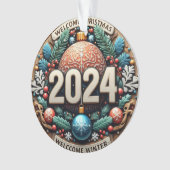 Welkom winter 2024 ornament (voorkant)