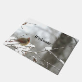 Welkom winter deurmat (Schuin)