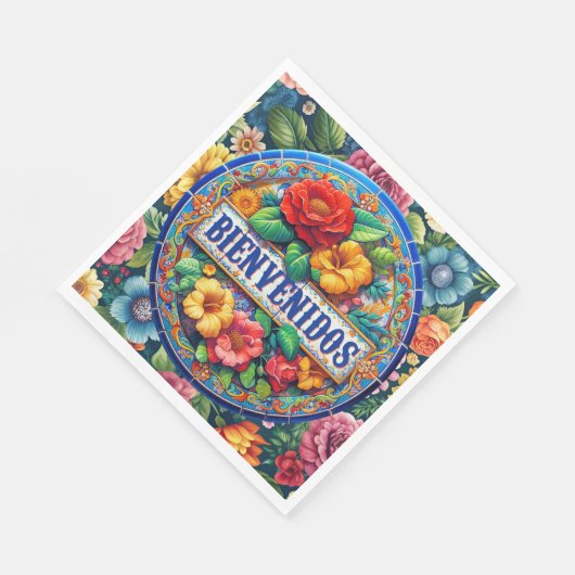 WELKOM - Zo mooi!  Servet (Hoek)