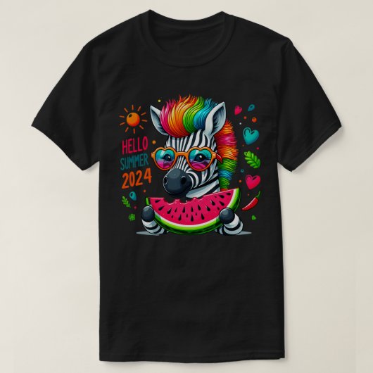 Welkom zomer 1 t-shirt (Design voorkant)