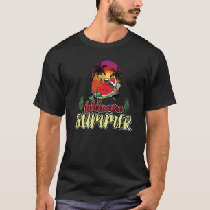 Welkom zomer Watermelon Funny Women Love Melon F T-shirt