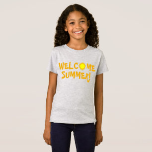 Welkom zomer! Yellow Sun Sunny Day Sunshine T-shirt