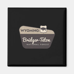 Welkombord Bridger-teton National Forest Wyoming Magneet