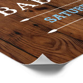 Welkome Baby shower Poster brouwerij (Hoek)