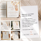 Welkomstbanner Beer Baby shower Spandoek