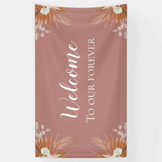 Welkomstbanner Spandoek (Verticaal)