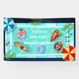 Welkomstbanner van de Partij van de Vrijdag Spandoek