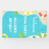 Welkomstbanner van de Partij van de Vrijdag Spandoek (Horizontaal)