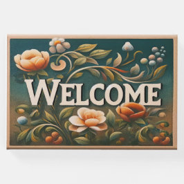 Welkomstbloemen Gastenboek