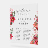 welkomstbord acryl bord (Hoek)