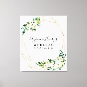 Welkomstbord Bruiloft, Bruiloft Welkomstbord, Canv Canvas Afdruk