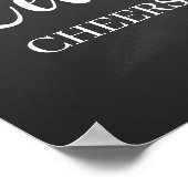 Welkomstbord van de aftredingpartij poster (Hoek)