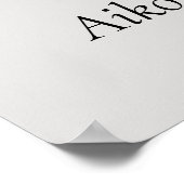 Welkomstbord van Elegant Photo Wedding Poster (Hoek)