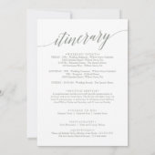 Welkomstbrief en reisroute van Elegant Sage Weddin (Achterkant)