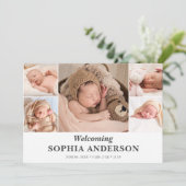 Welkomstfotobekendmaking Aankondiging (Staand voorkant)