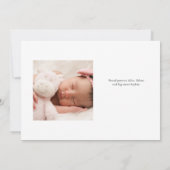 Welkomstfotobekendmaking Aankondiging (Achterkant)