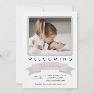 Welkomstfotopublicatie Aankondiging