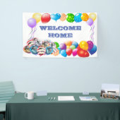 Welkomstgebruik Vinylbanner 3' x 5' Banner op thui (Beurs)