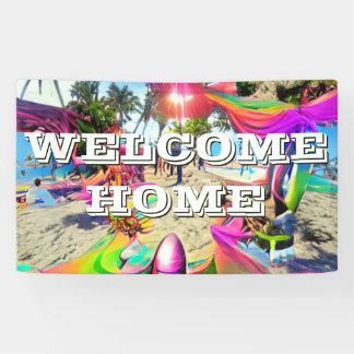 Welkomstgebruik Vinylbanner 3' x 5' Banner op thui