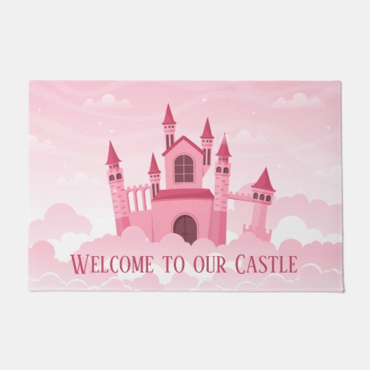 welkomstkasteel toevoegen tekst deurmat (Voorkant)