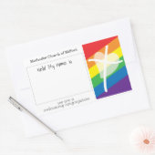 Welkomstkerknaam Tag Bevestiging Kerk naamplaatje (Envelop)