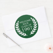 welkomstklasse van ronde sticker (Envelop)