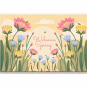 welkomstlentteken sticker (Voorkant)