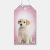 Welkomstmeisjes Baby shower Cadeaulabel (Achterkant)