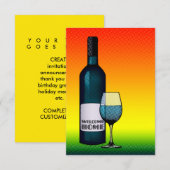 welkomstmeisjes kaart (Voorkant / Achterkant)