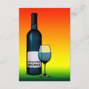 welkomstmeisjes kaart