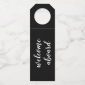 welkomstscript flessenhanger (Voorkant)