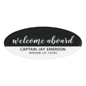 welkomstscript naambadge (Voorkant)