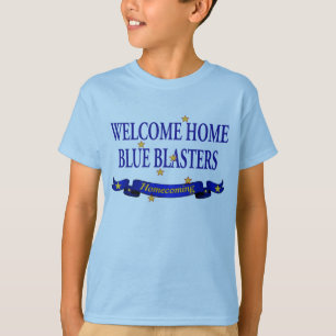 Welkomststartblauw-blasters T-shirt